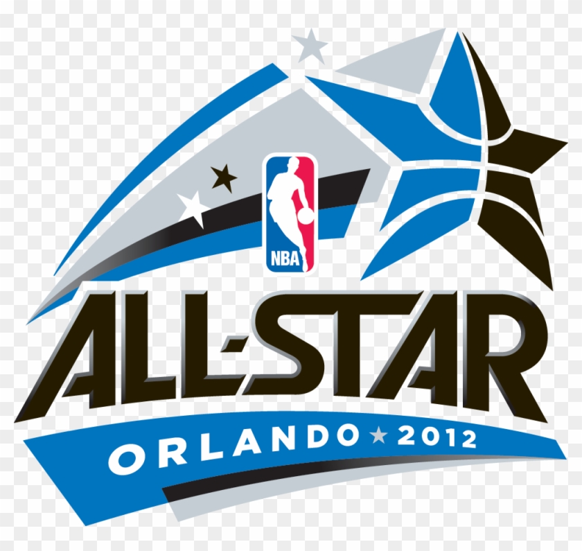 Paul, Griffin And Jordan Gaining Support In 2012 Nba - All Star Orlando Logo Clipart #850617