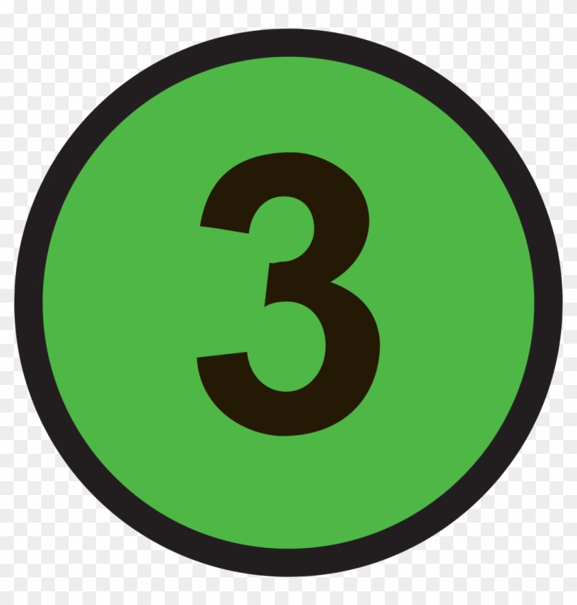 Number 3 Png - Jurassic Park T Rex Logo Clipart