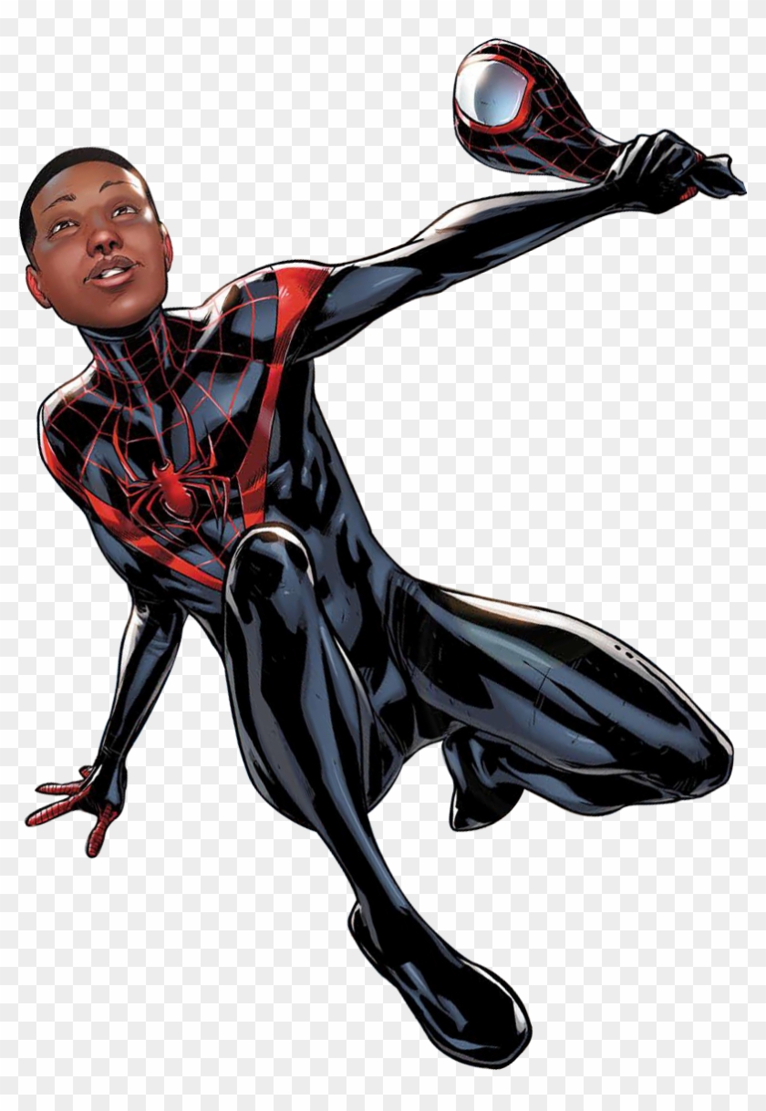 Morales Clipart Morales Clipart - Spider Man Miles Morales Meme - Png Download