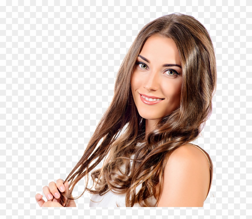 Hairstyle Cosmetics Beauty Models Transprent Png - Mujeres De Peluqueria Png Clipart