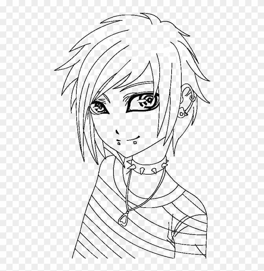 Download Cute Anime Guys Coloring Pages 4 By Christopher - Anime ...