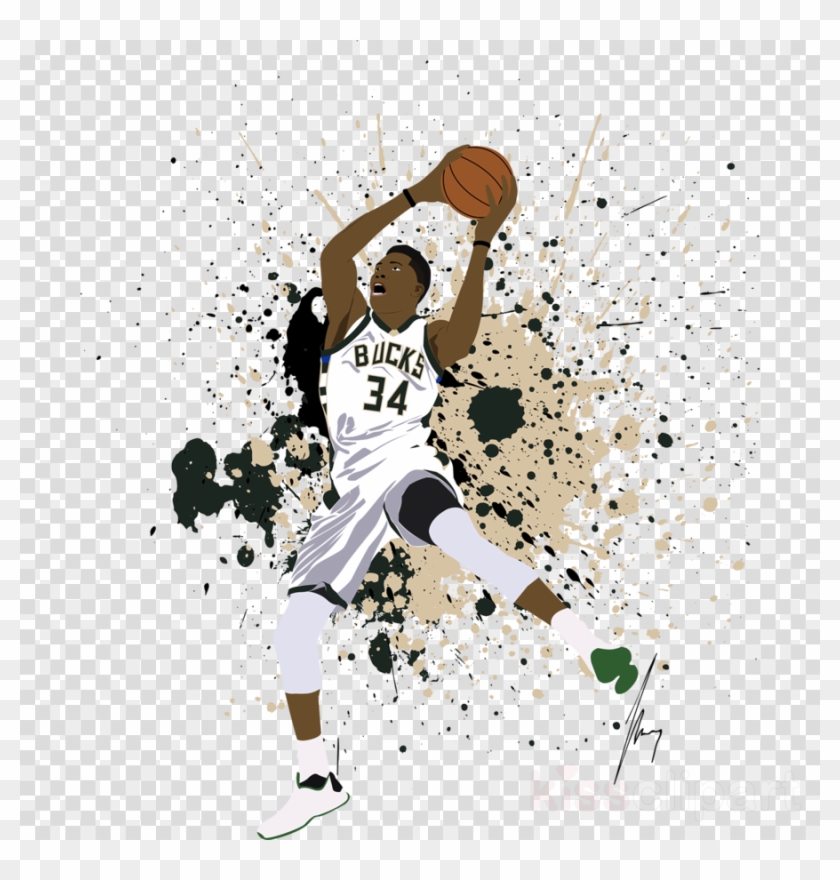 Nba 2k19 Clipart Milwaukee Bucks Nba 2k19 2017 18 Nba - Png Download #851186