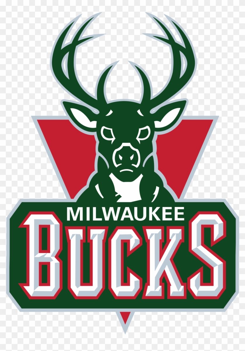 Bucks Nba Logo By Dr - Red And Green Team Clipart #851209