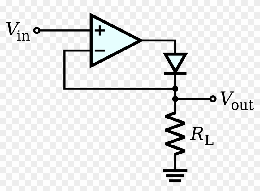 Component Half Wave Rectifiers Matlab Rectifier Op - Non Inverting Op Amp With Capacitor Clipart