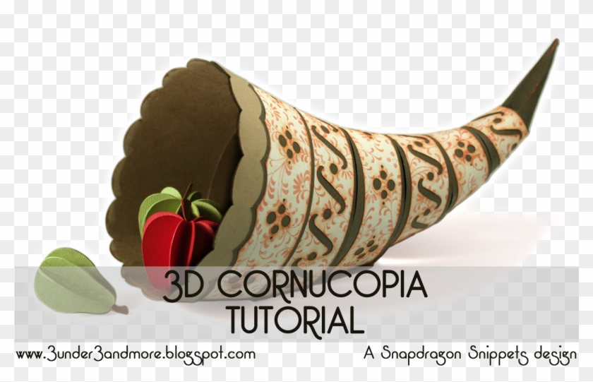 3d Cornucopia Clipart #851507