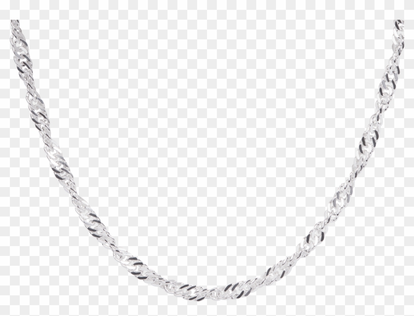 Sterling Silver Singapore Chain North Jewellery - Most Expensive Tiffany Necklace Clipart