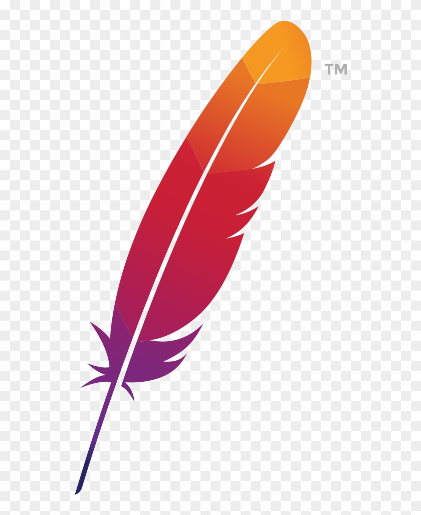 Apache Feather Logo - Apache Logo Png Clipart #851806