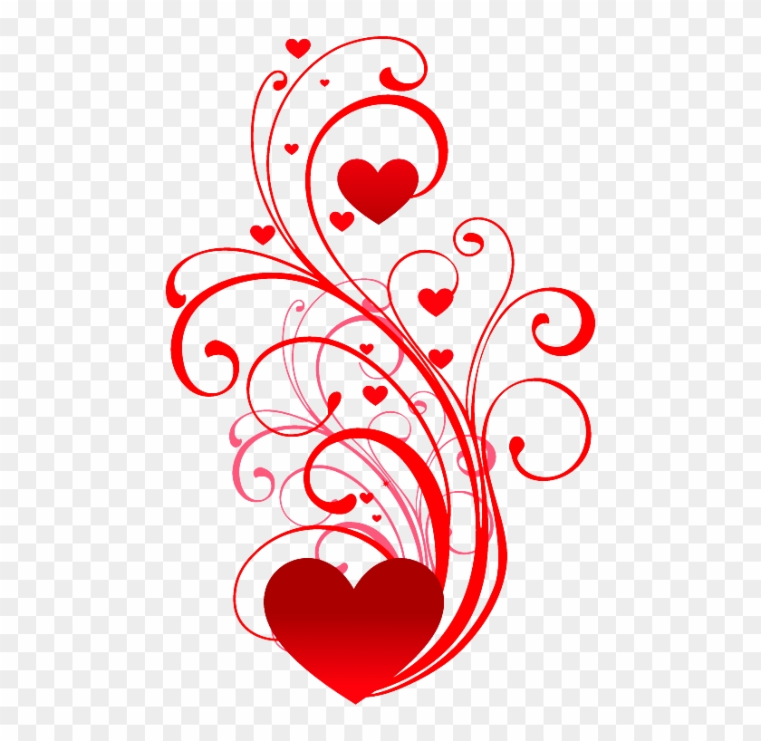 Coracao Desenho Parede Arte Coracao Notas Musicais Heart Design Clipart Pikpng