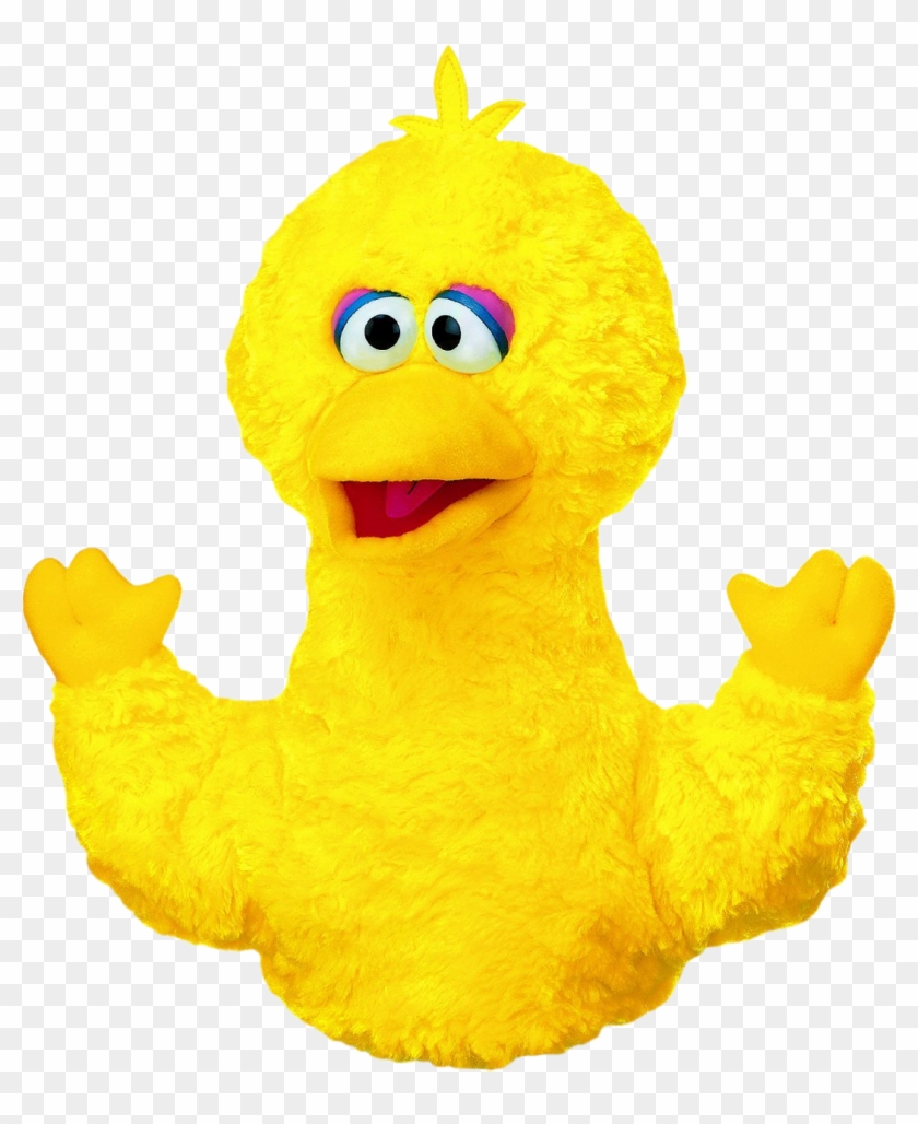 Big Bird Hand Puppet - Big Bird Sesame Street Clipart