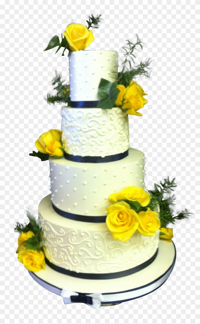 Wedding Cake Yellow Cake Transparent Clipart #853063
