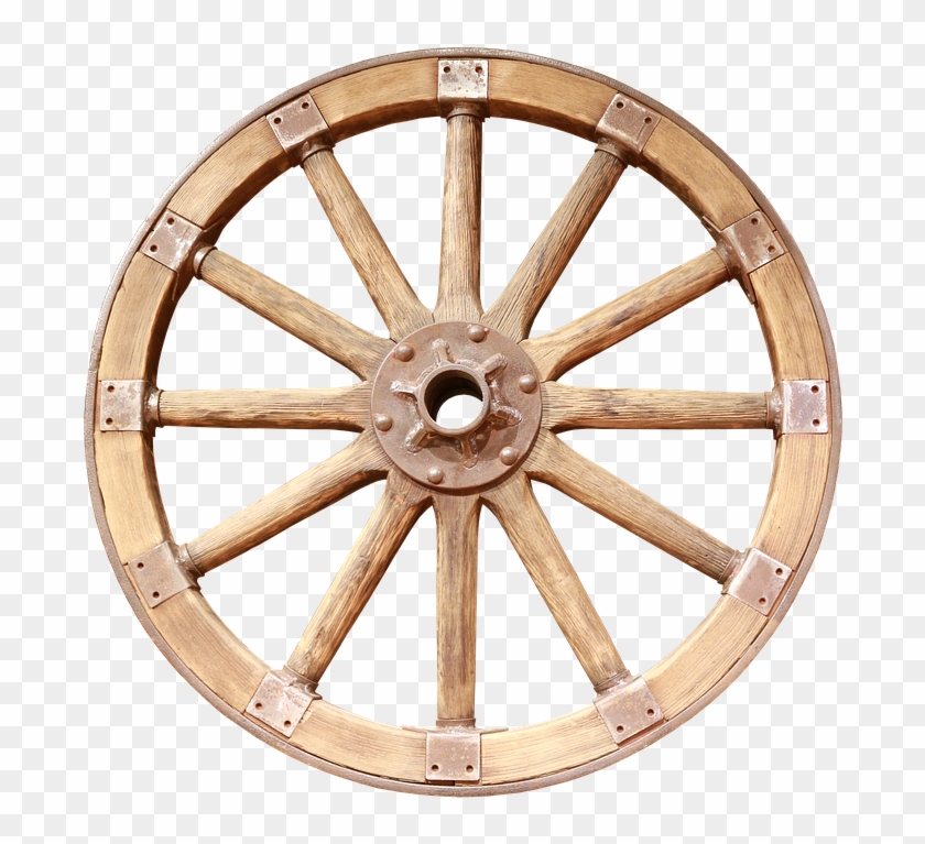 Wagon Wheel Png Image With Transparent Background - Bullock Cart Wheel Png Clipart