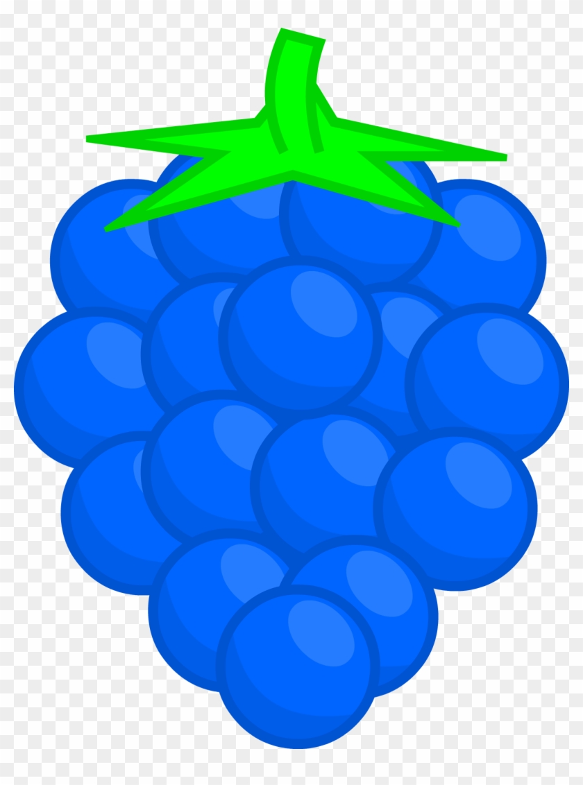 Blue Raspberry Png - Blue Raspberry Cartoon No Background Clipart #853243