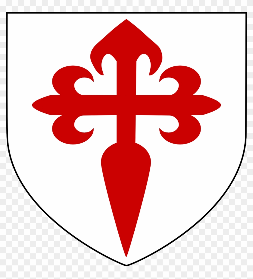 Red Cross Cutting Art Decoration - Des Laurents Blason Clipart