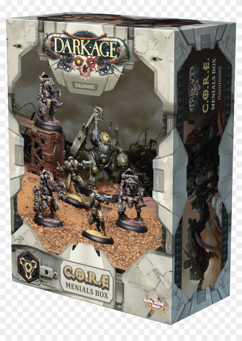 Dag06005 Core Menials Unit Box - Dark Age Core Command Box Clipart