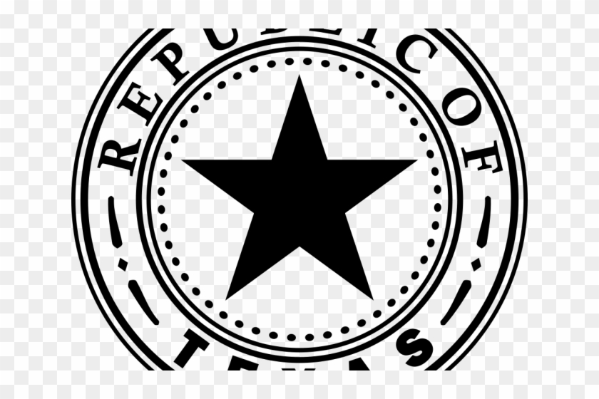 Texas Flag Clipart Vector - Republic Of Texas Seal - Png Download #853694