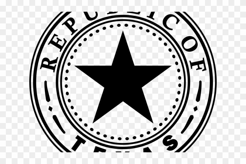 Texas Flag Clipart Vector - Republic Of Texas Seal - Png Download
