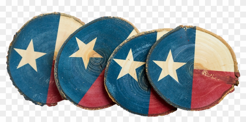 Texas Flag - Star Christmas Window Stickers Clipart #853969