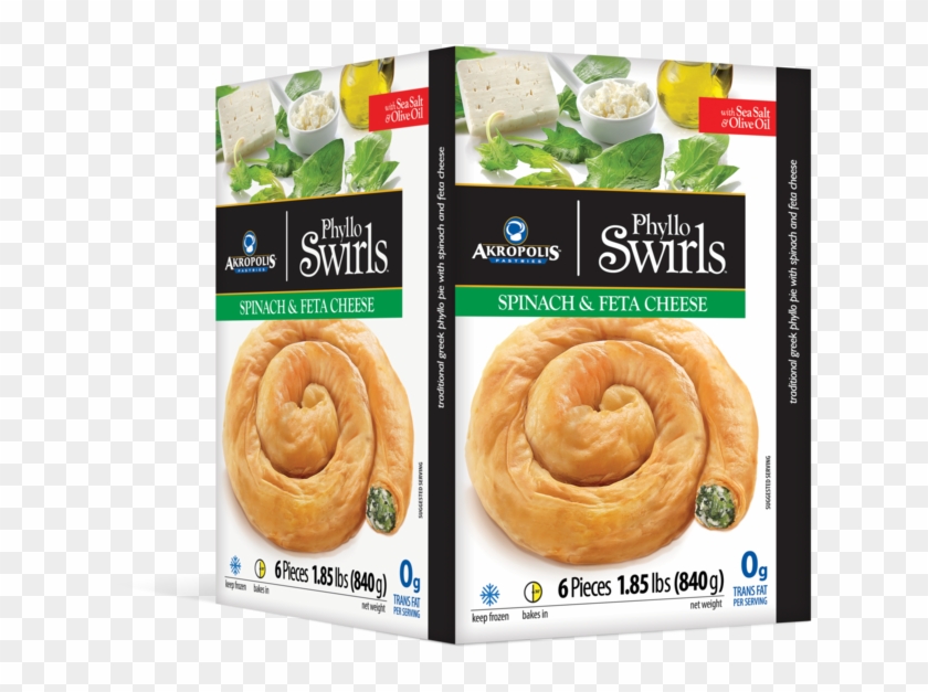 Akropolis Spinach Swirls “spanakopita” - Filo Clipart