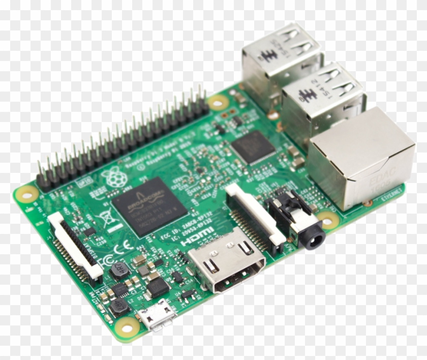 Raspberry Pi 3 Png - Raspberry Pi Clipart #854128