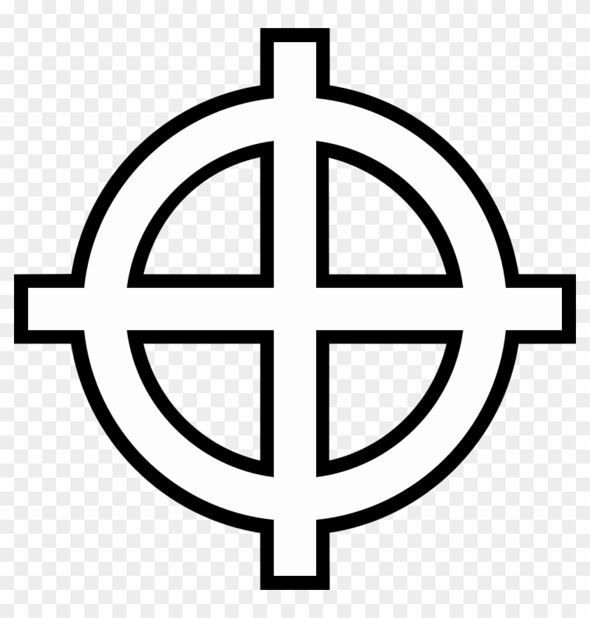Cross Celtic Cross Symbol - Croce Celtica Png Clipart