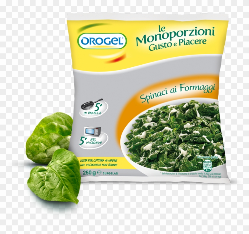 Spinach With Cheese - Orogel Clipart #854435