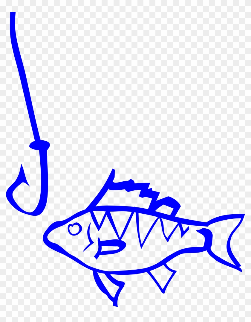 This Free Icons Png Design Of Graffiti Fish And Hook Clipart #854455
