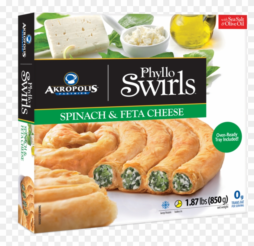 3d Box Swirls Usa 850g Spinach - Runza Food Clipart #854477