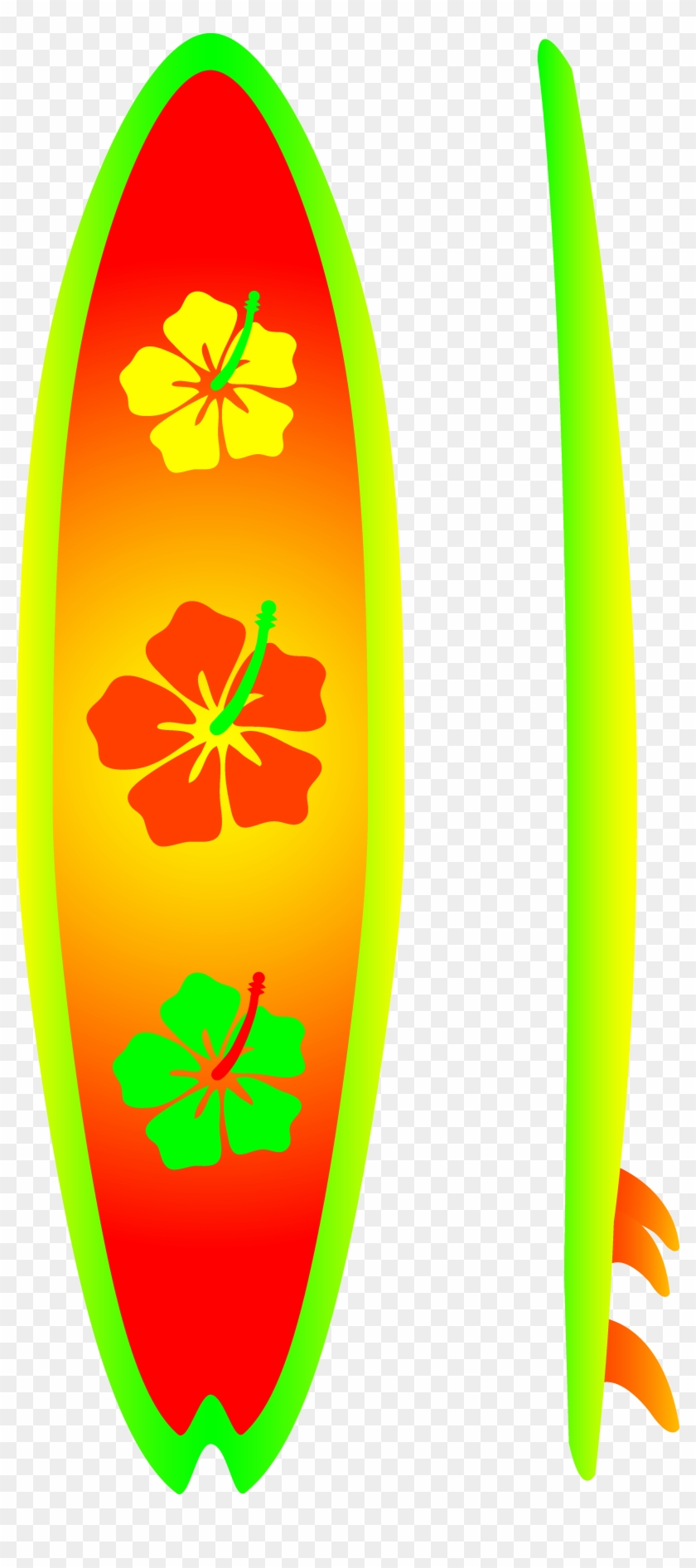 Surfboard Clipart Surfer Boy - Surfboard Clipart Free - Png Download