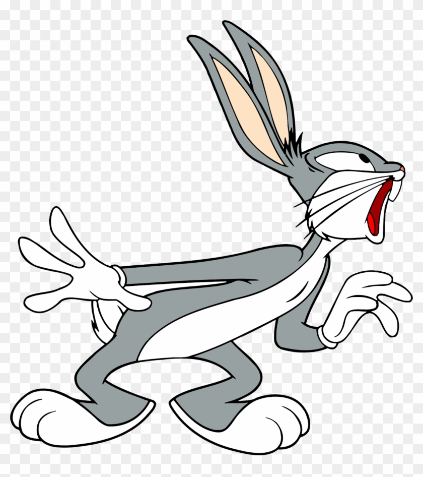 Bugs Bunny Characters, Bugs Bunny Cartoon Characters, - Bugs Bunny Vector Clipart #855183
