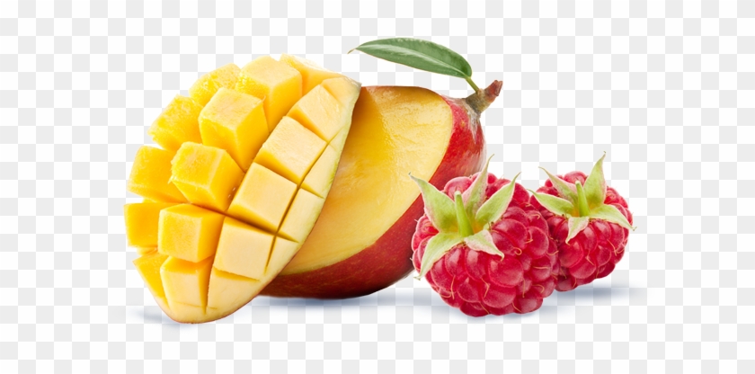 Raspberry & Mango Sorbet - Raspberry Mango Clipart #855233