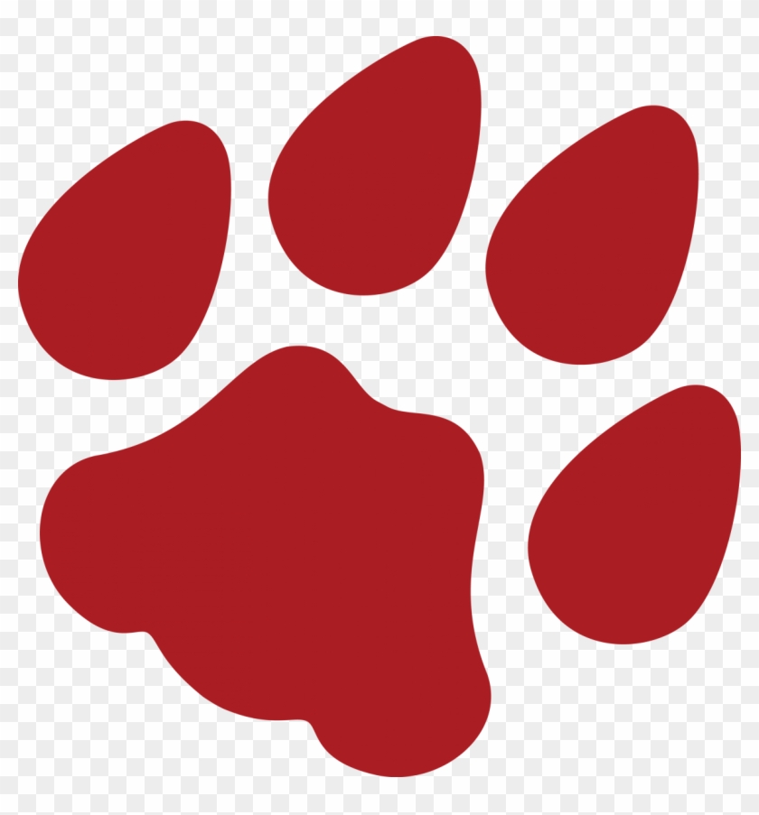 University Of Arizona Wildcat Paw Clipart #855690