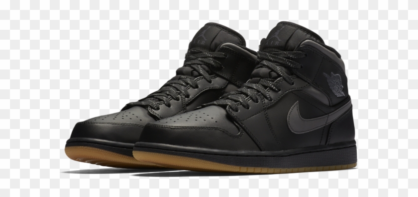 Jordan Shoes Png - Jordan 1 Wolf Winterized Clipart #856038