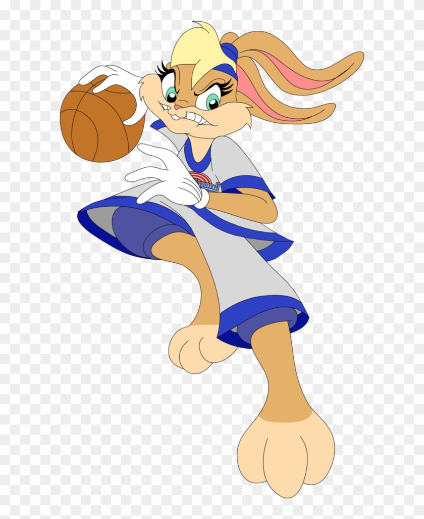Bugs Bunny Basketball Clipart - Lola Bunny Space Jam Png Transparent Png