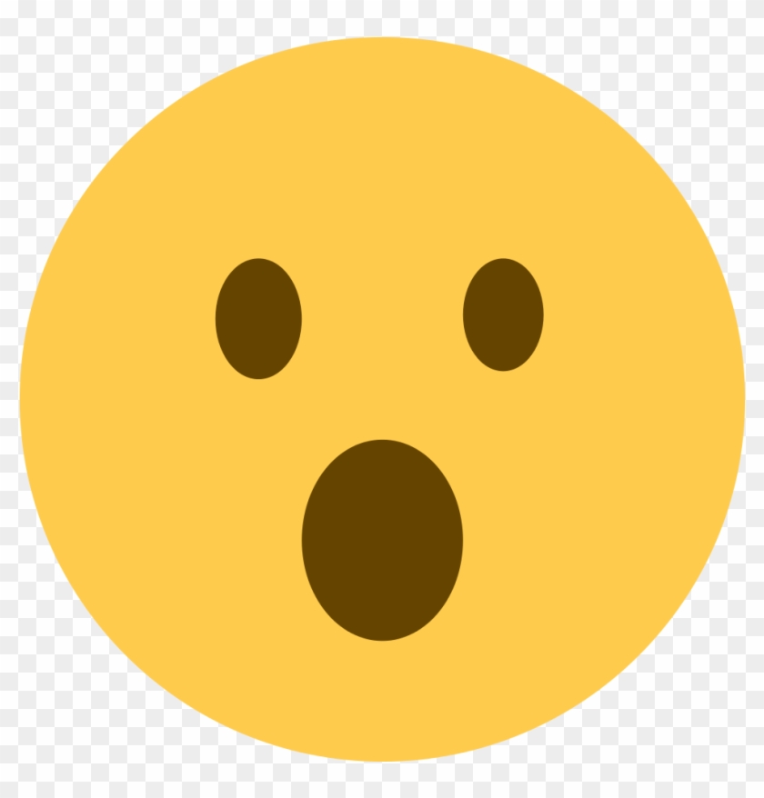 File - Twemoji 1f62e - Svg - Open Mouth Emoji Clipart #856393