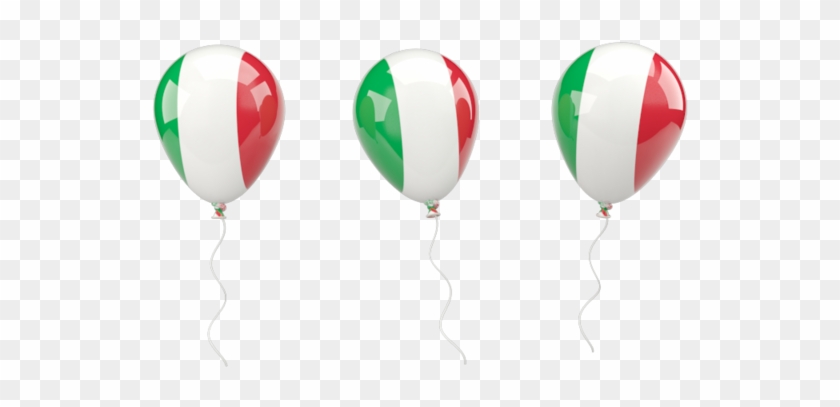 Italian Flag Balloons Png Clipart