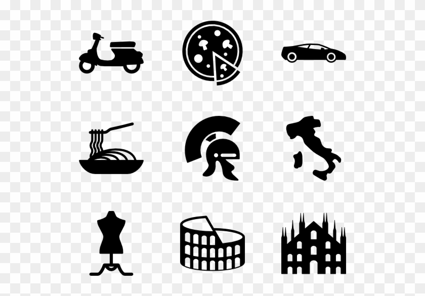 Italian Set - Italy Icon Clipart
