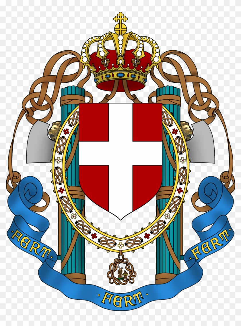 Coat Of Arms Of Italy - Italian Coat Of Arms Clipart