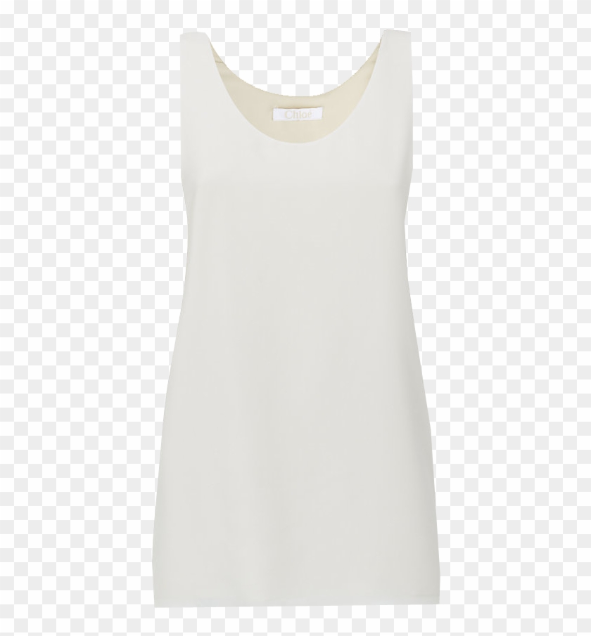 Chloe Iconic White Tank Top - Active Tank Clipart #856668