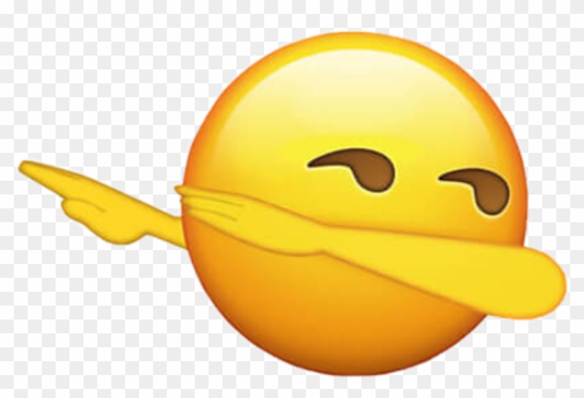 Dab Emoji Transparent Transparent Background - Transparent Background Dab Emoji Gif Clipart