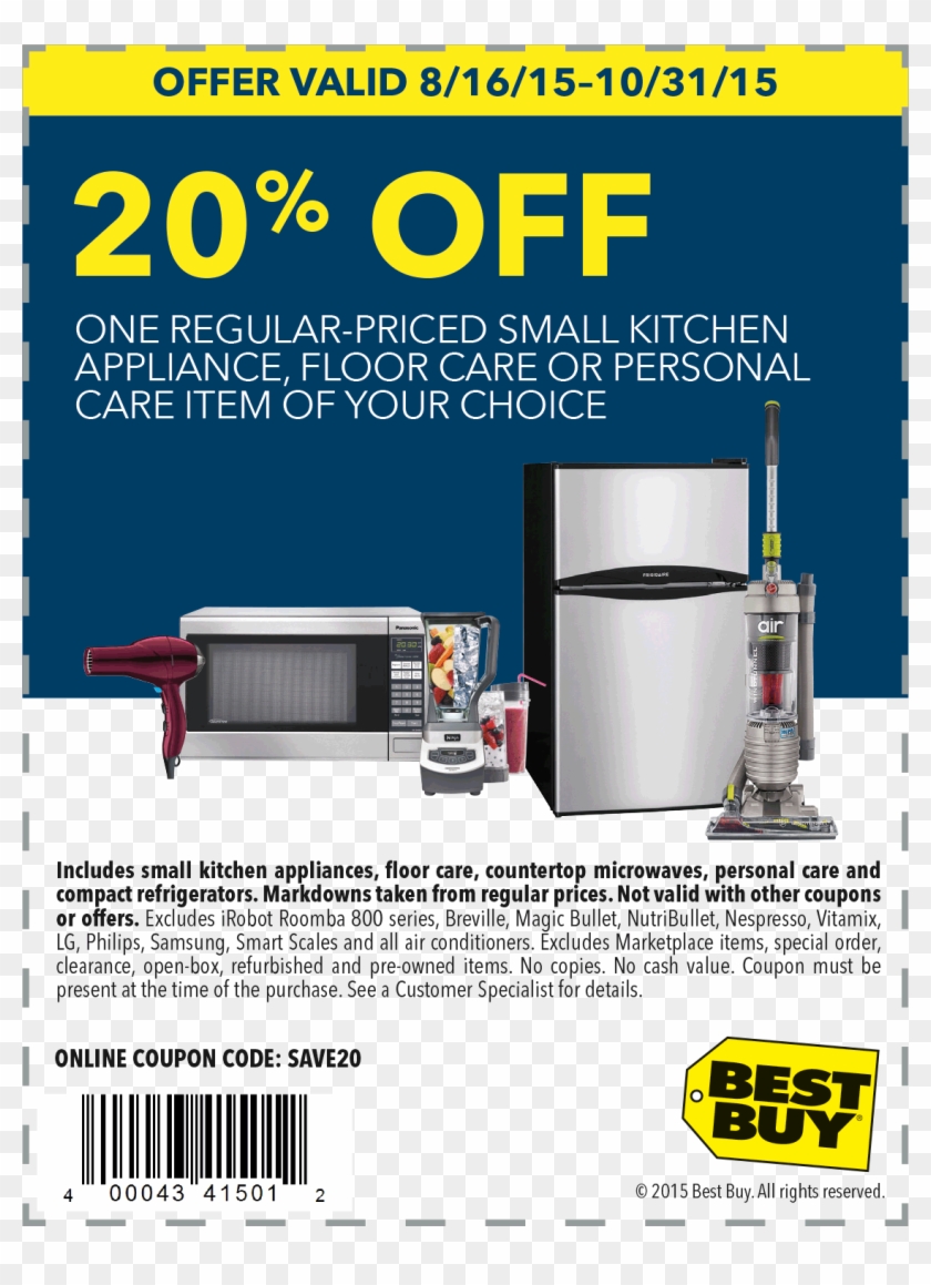 Pinned August 25th - Best Buy Small Appliances Coupon 2016 Clipart #856761