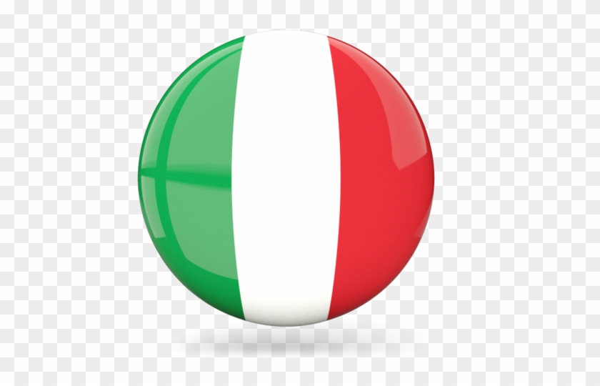 Flag Italy Png - Italy Flag Circle Png Clipart #856763