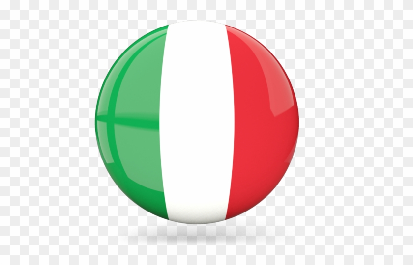 Flag Italy Png - Italy Flag Circle Png Clipart