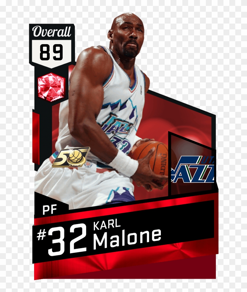 Droppin 50 Collection, Ruby Klay Thompson - Nba 2k17 Karl Malone Clipart #856767