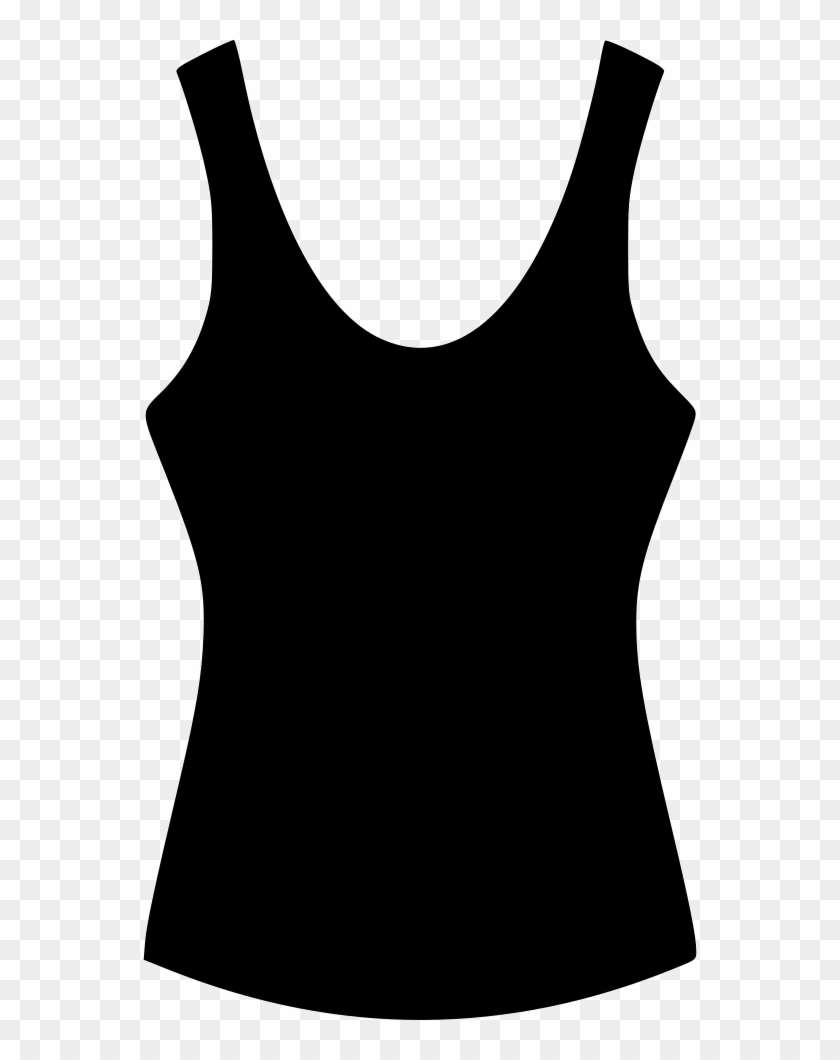 Shirt Clothing Dress Cloth Tank Top Comments - Tank Top Icon Clipart #856781
