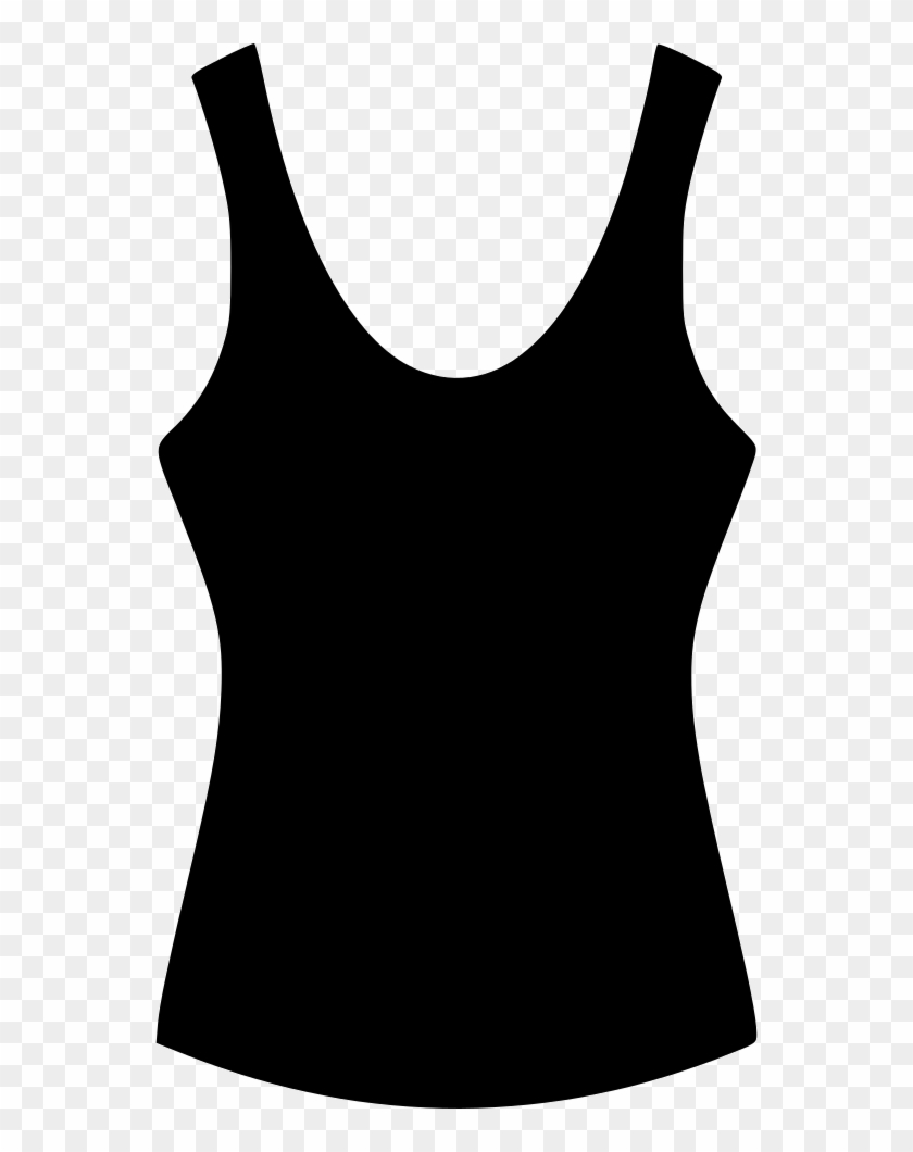 Shirt Clothing Dress Cloth Tank Top Comments - Tank Top Icon Clipart