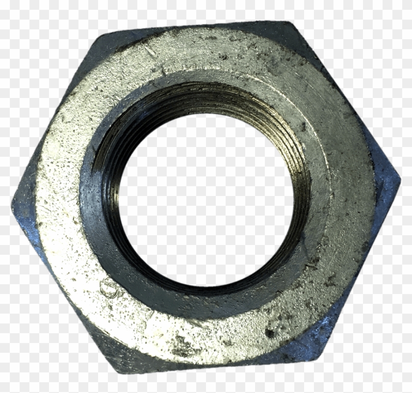 M48 Hex Nut - Bolt And Nut Png Clipart #856852