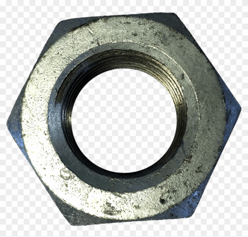 M48 Hex Nut - Bolt And Nut Png Clipart
