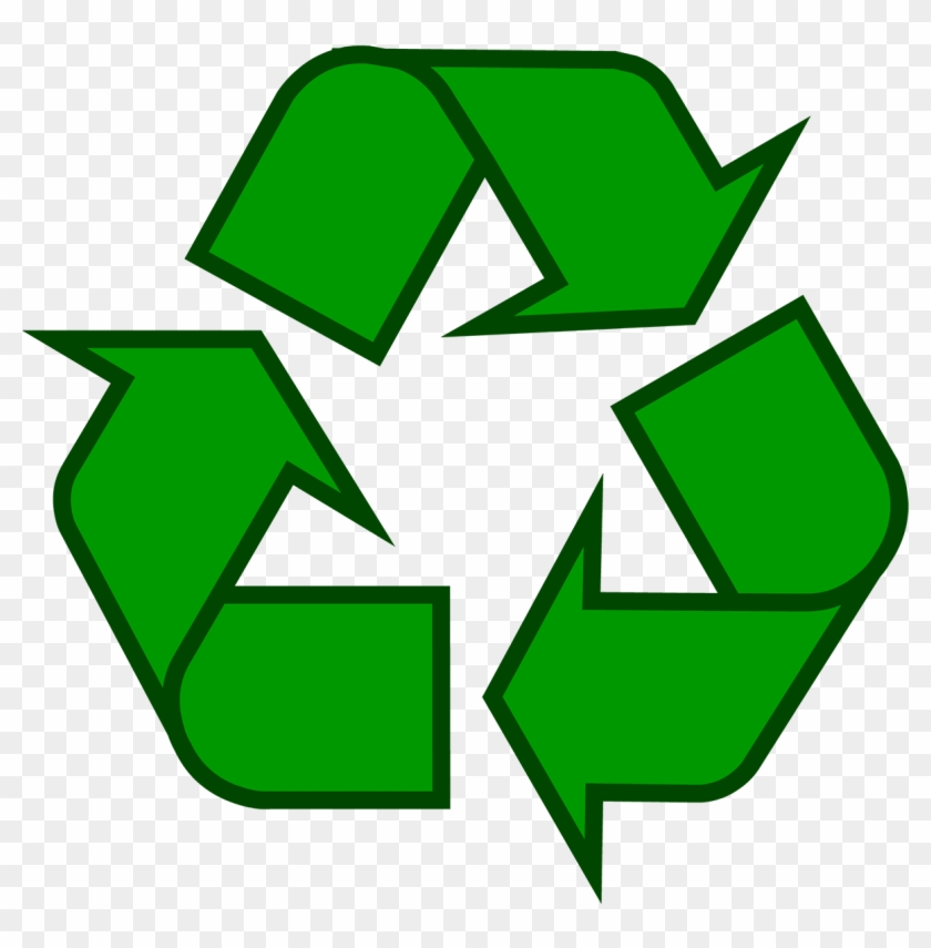 Recycling Symbol Icon Outline Sol - Recycle Paper Logo Png Clipart