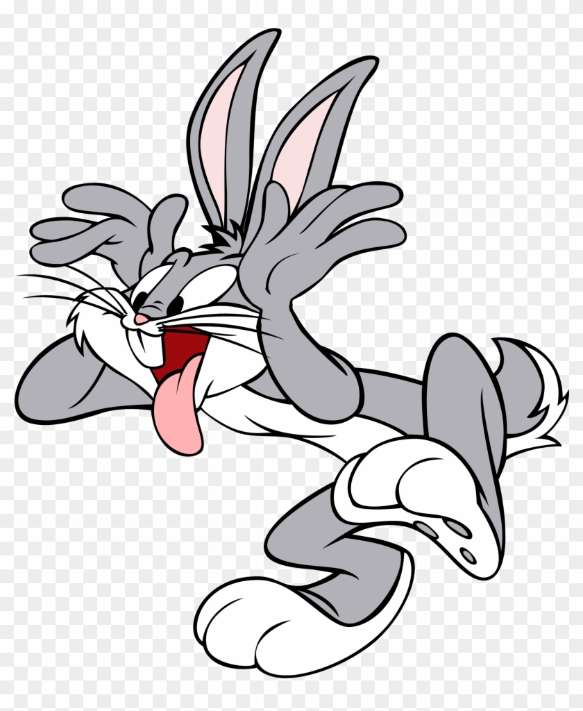 Bugs Makes A Silly Face, Even Though He's Not Wearing - Bugs Bunny Clipart #856889