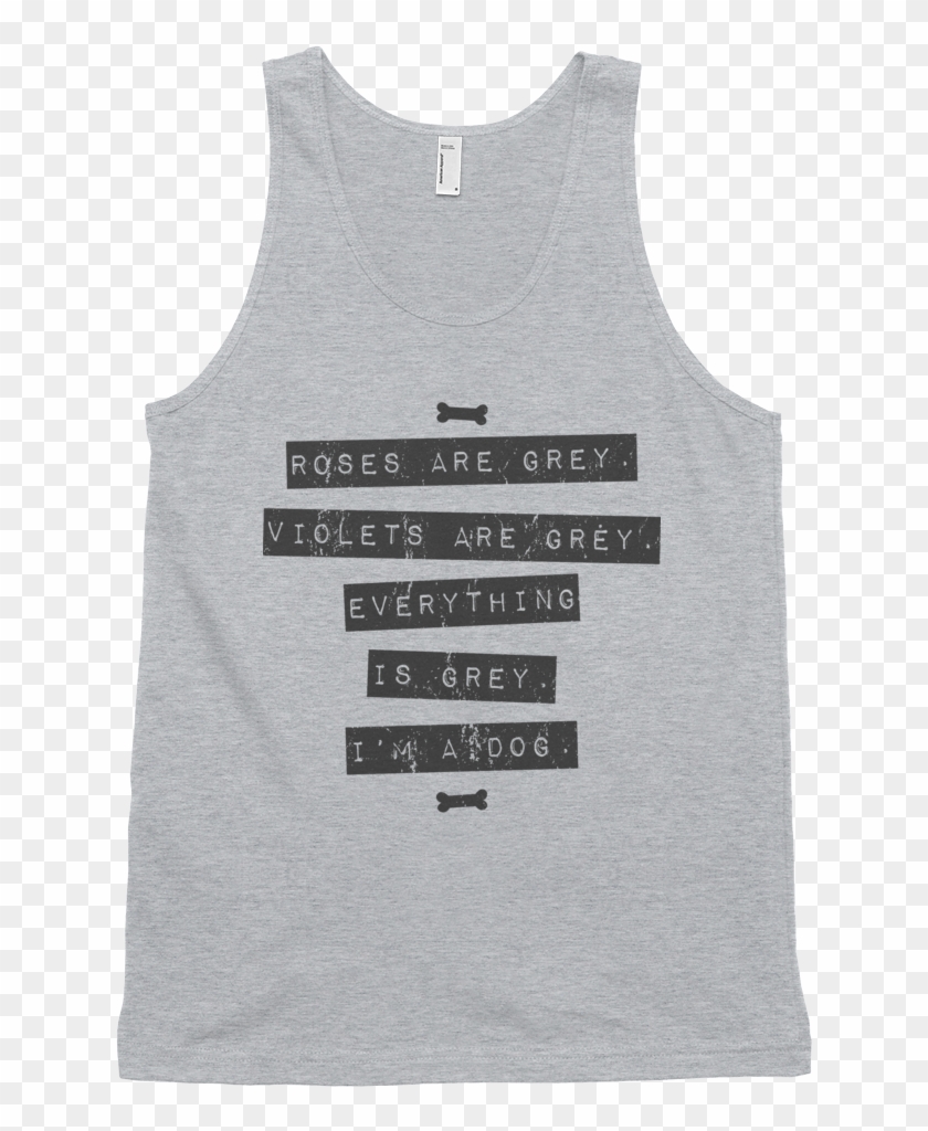 Everything Is Grey Tank Top - Active Tank Clipart